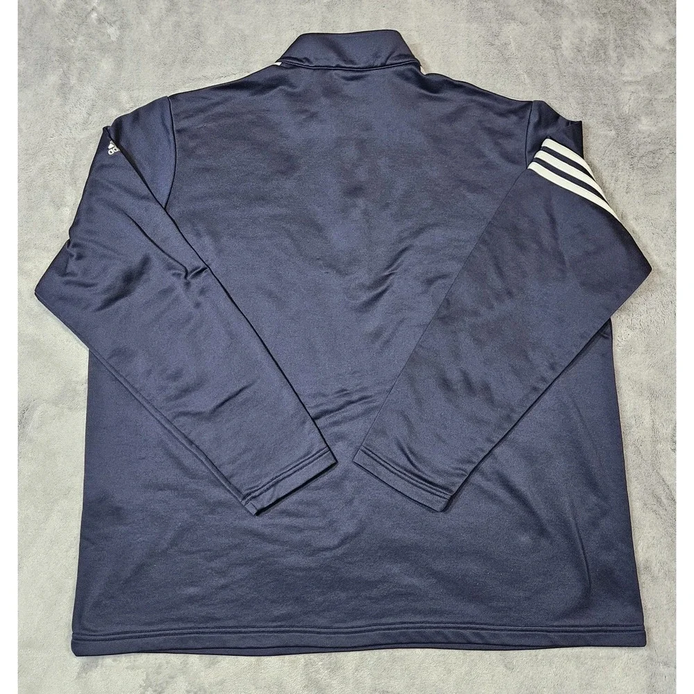 Adidas BlackWolf Run Golf Course Men's Quarter Zip Pullover Size XL